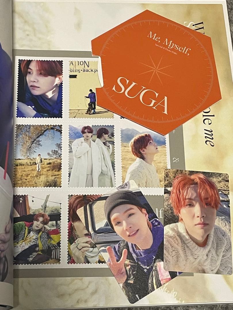 【美品】Me, Myself, & SUGA バージョンD フォトブック