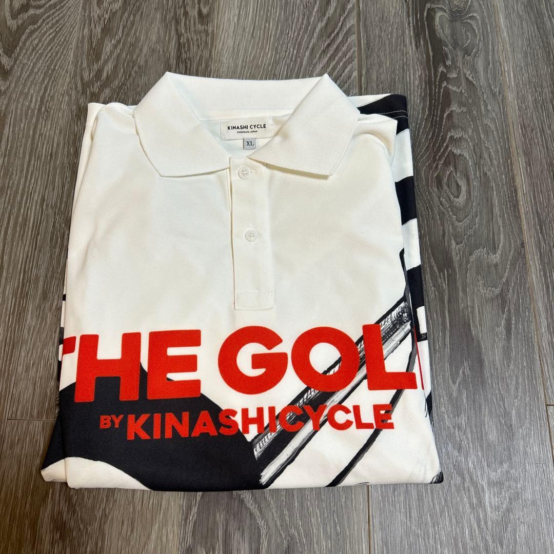 値下げ済【新品/未使用】 KINASHI GOLFプロゴルファー猿ポロシャツXL