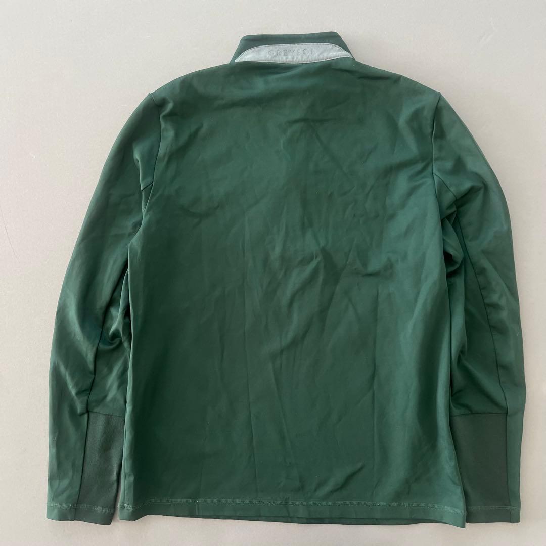 GREYSON グレイソン　ハーフジップ　長袖シャツ　緑　メンズ　グリーン　 M