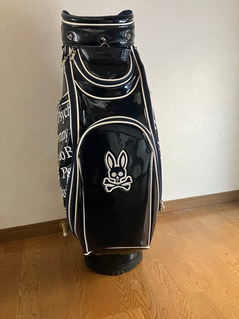 ☆PSYCHO BUNNY☆ エナメル キャディバック ☆ サイコバニー