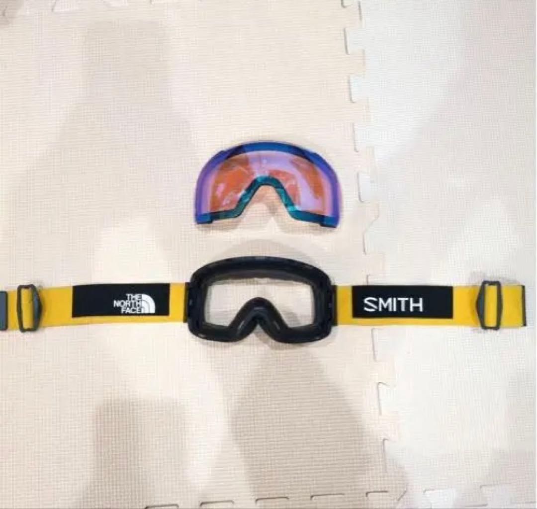 【美品】THE NORTH FACE ゴーグル SMITHコラボ I/O MAG