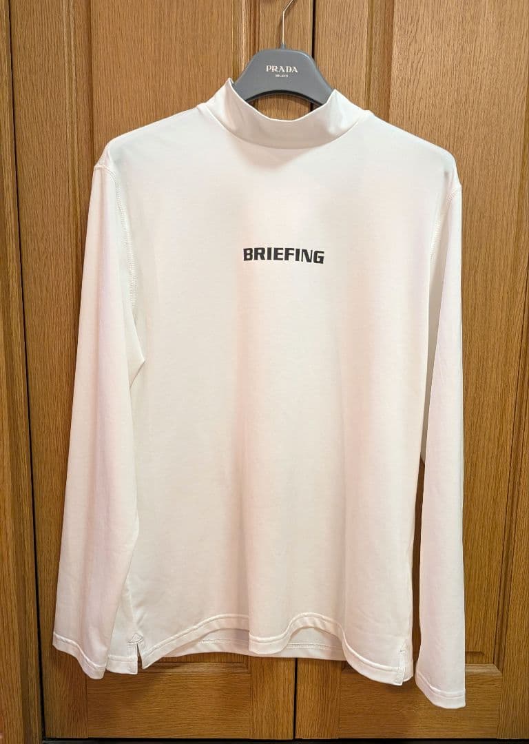 お値下げ中✨美品✨BRIEFING ハイネック 長袖 シャツ ブリーフィング