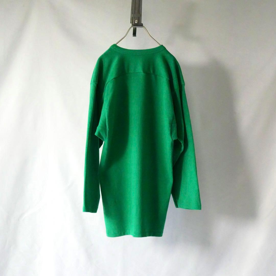 70s vintage USA製　RUSSELL 金タグ　フットボールTシャツ