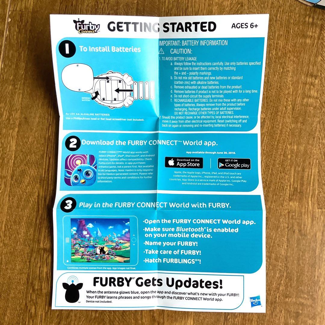 【超希少・日本未発売】Furby Connect ファービー コネクト ブルー