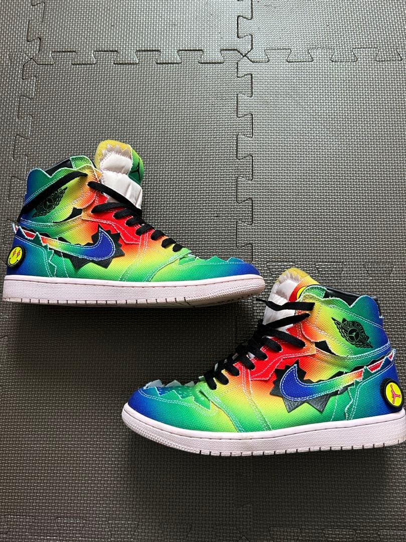 J Balvin×Nike AirJordan1 High OG Rainbow