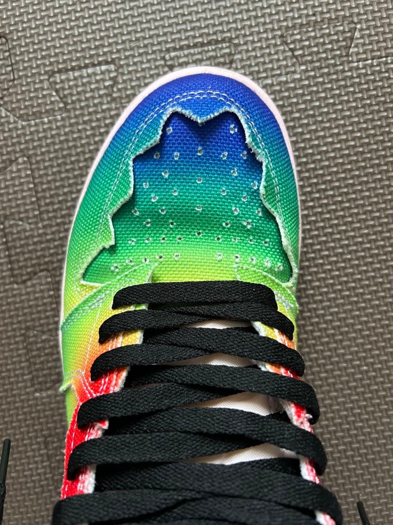 J Balvin×Nike AirJordan1 High OG Rainbow
