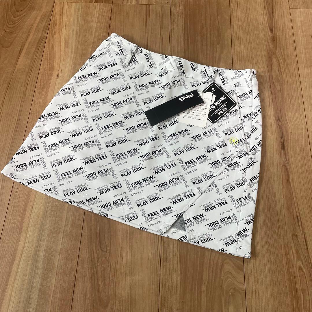 【新品】PING モックネック カットソー スカート セット ストレッチ