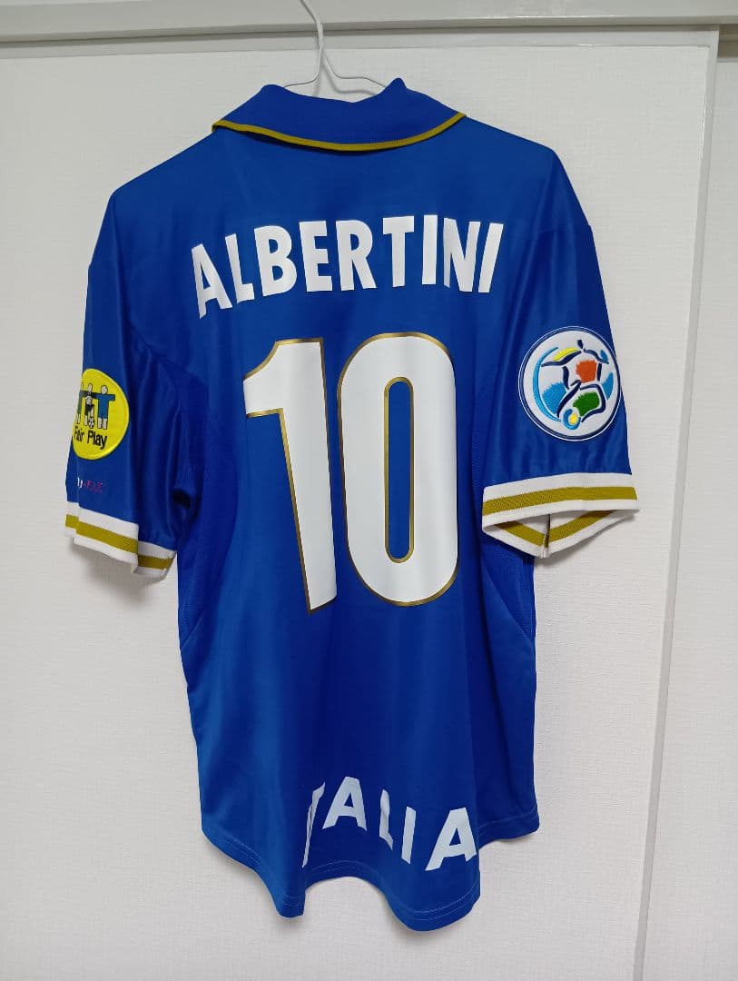 アルベルティーニのイタリア代表ユニフォーム（96年ユーロ）