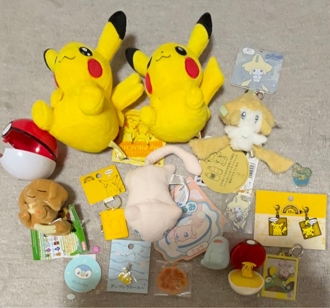 ポケモン　グッズ　まとめ売り　ジラーチ　星つなぎ　ピカチュウ　マスコット