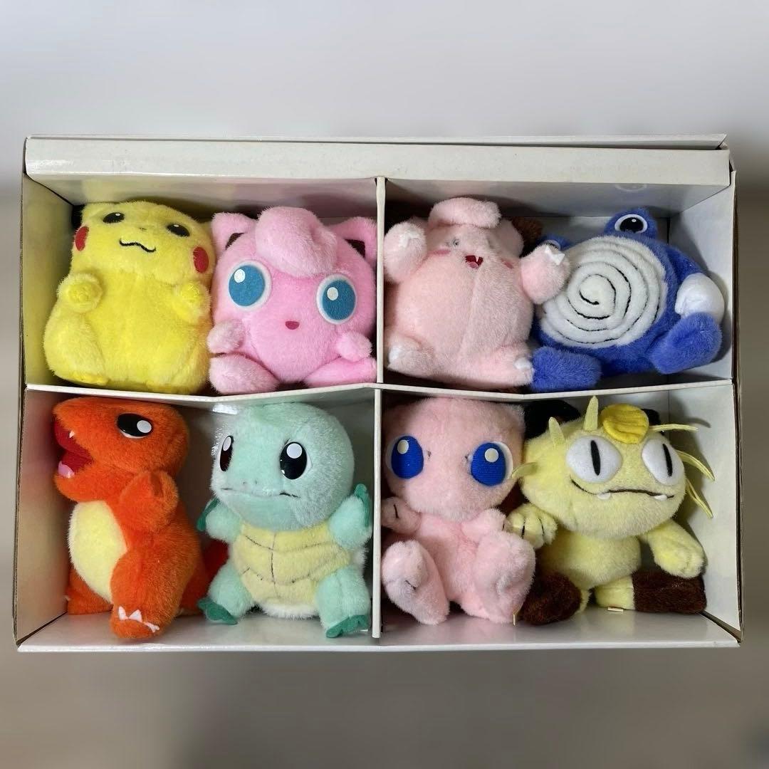 ポケモンぬいぐるみ　ギフトボックス　初期ポケモン8体セット