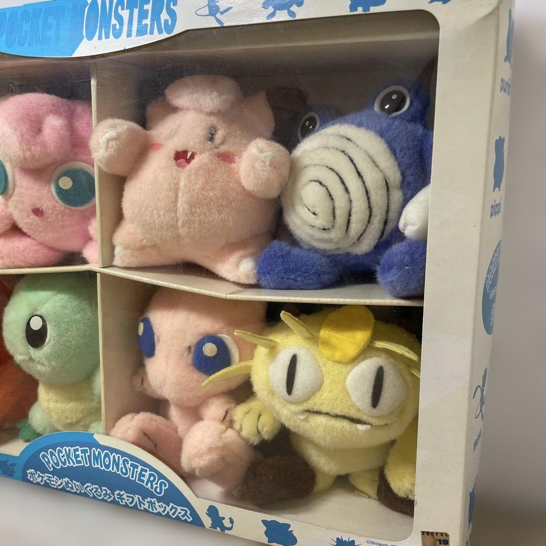 ポケモンぬいぐるみ　ギフトボックス　初期ポケモン8体セット