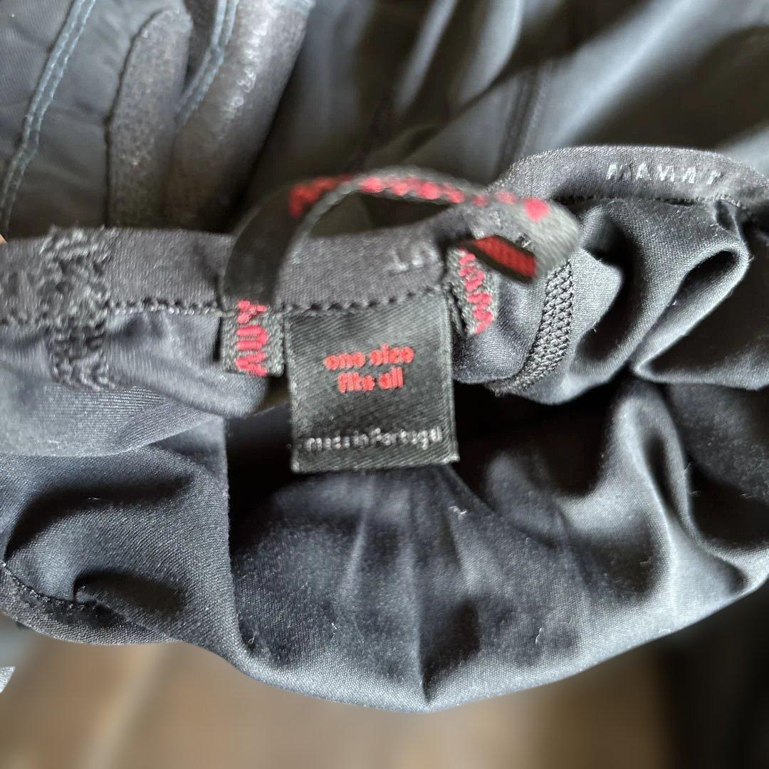 MAMMUT ブラックグローブ 2セット・バラクラバ・ZEALゴーグル