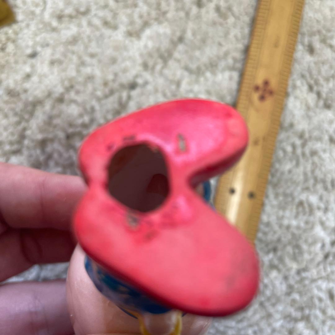 昭和レトルト　陶器　置物　少年