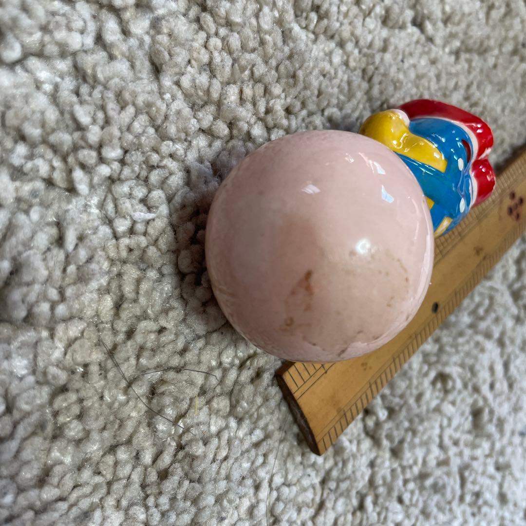 昭和レトルト　陶器　置物　少年