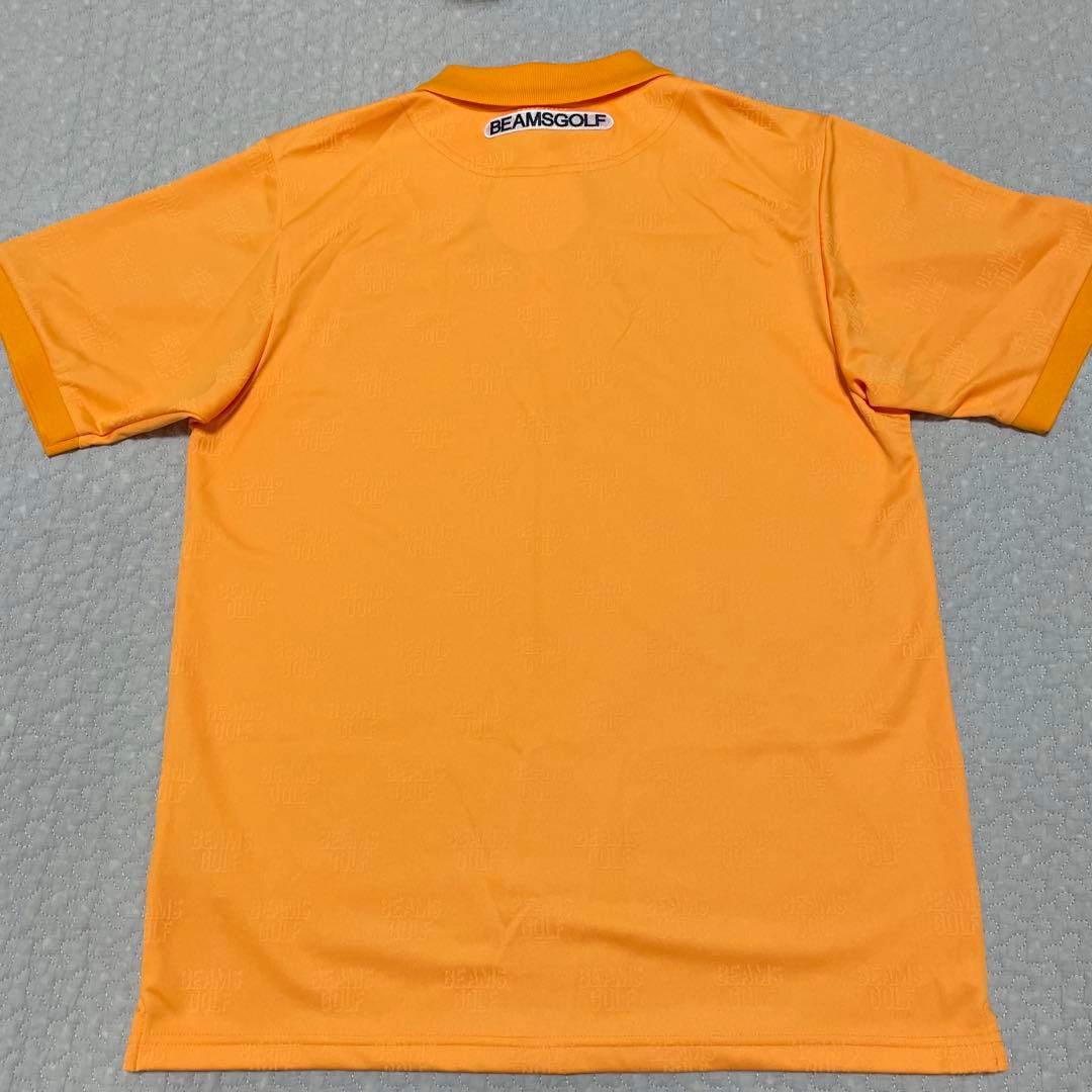 新品未使用 BEAMS GOLF ビームスゴルフ 半袖ポロシャツ M 総ロゴ