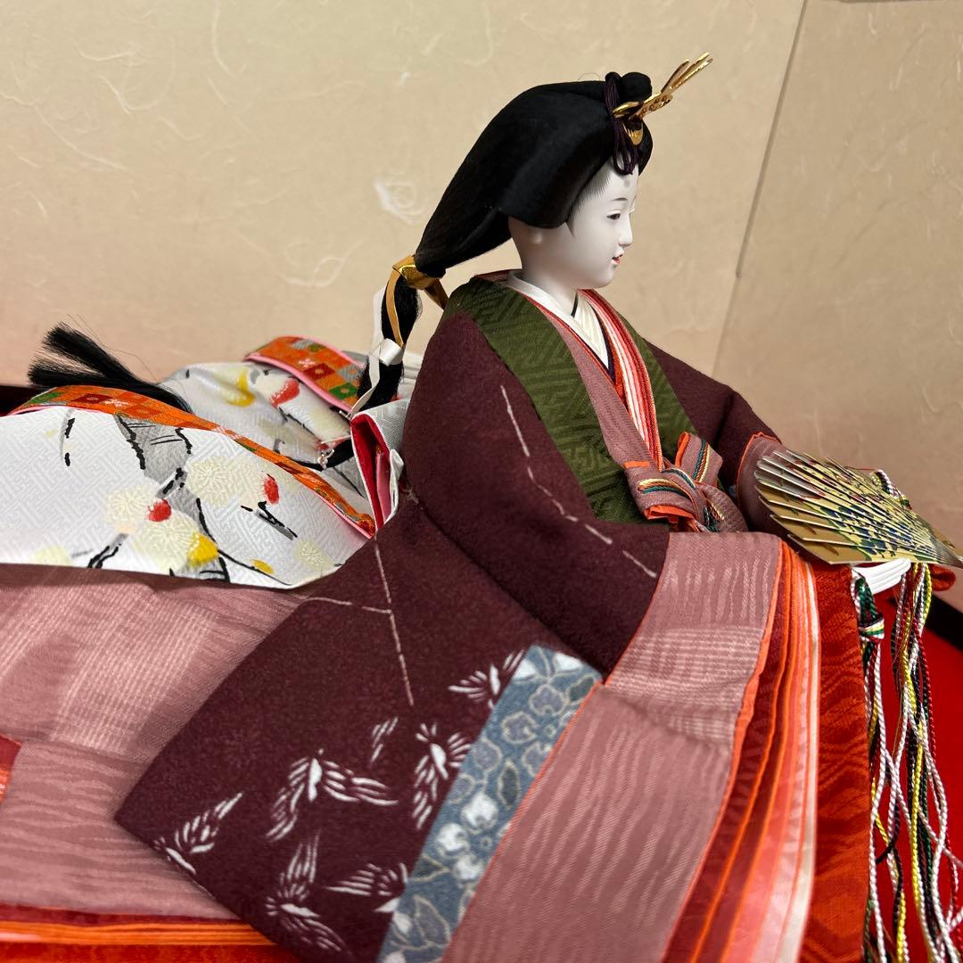 【419】雛人形 ひな祭り用 伝統的なデザイン