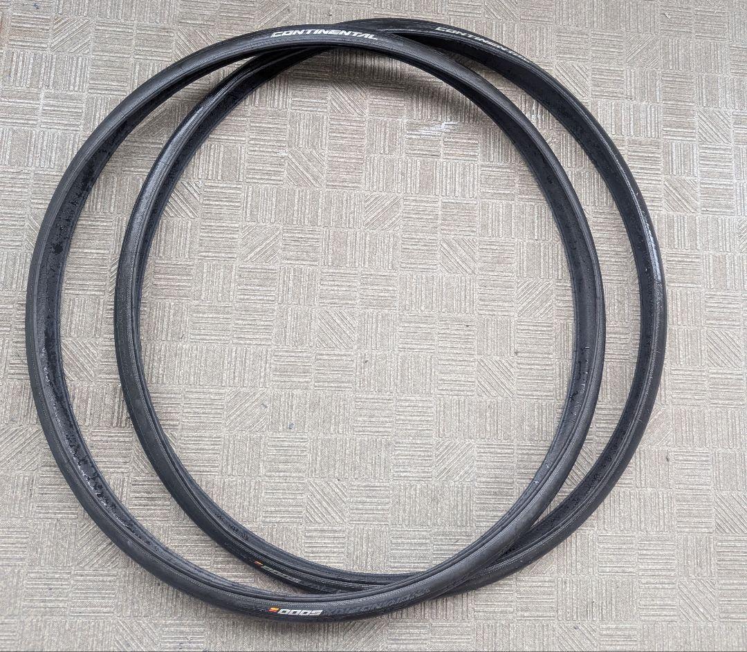 Continental GP5000 25C 2本セット パンク履歴なし