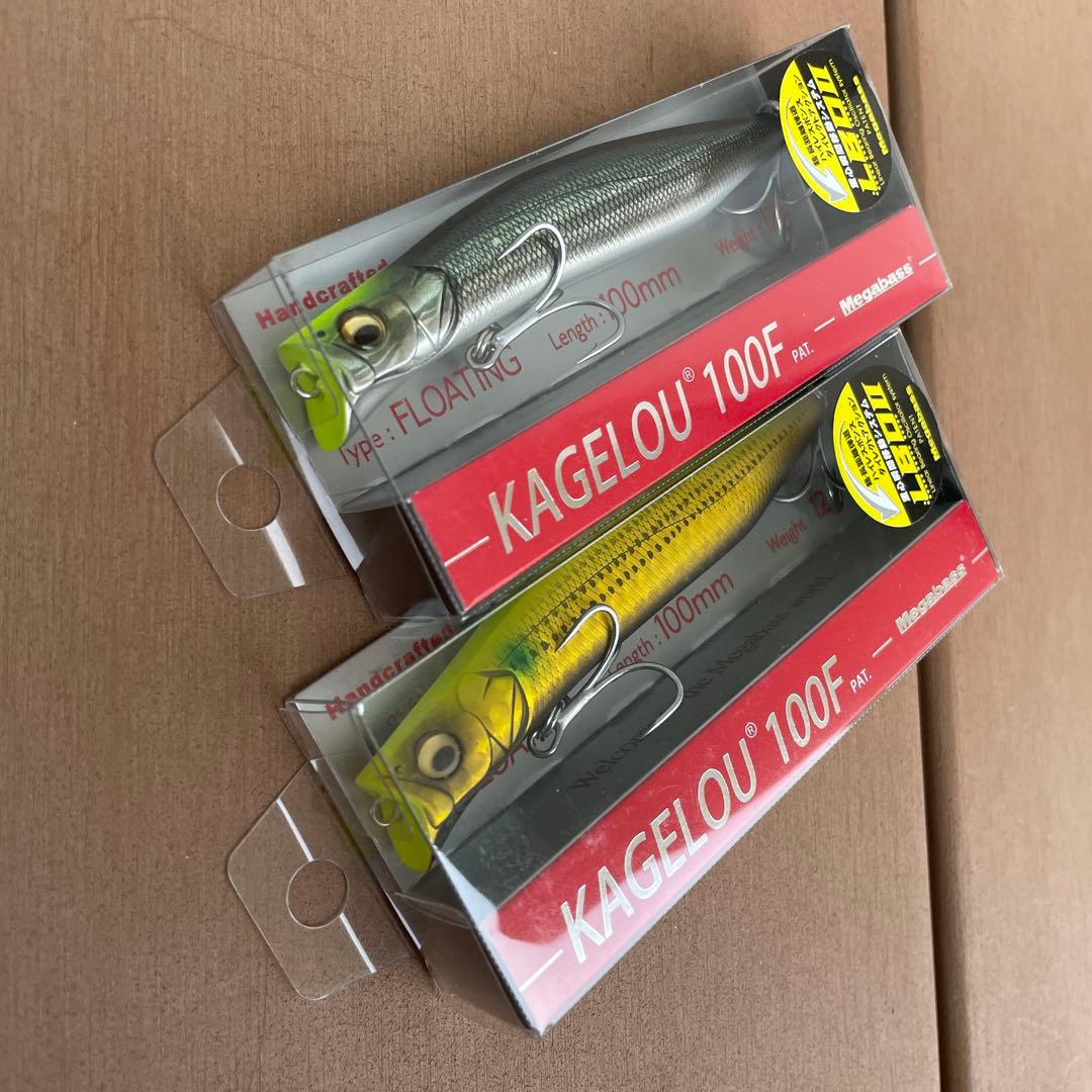 【入手困難・オリカラ】 ☆Megabass カゲロウ100F 2個セット