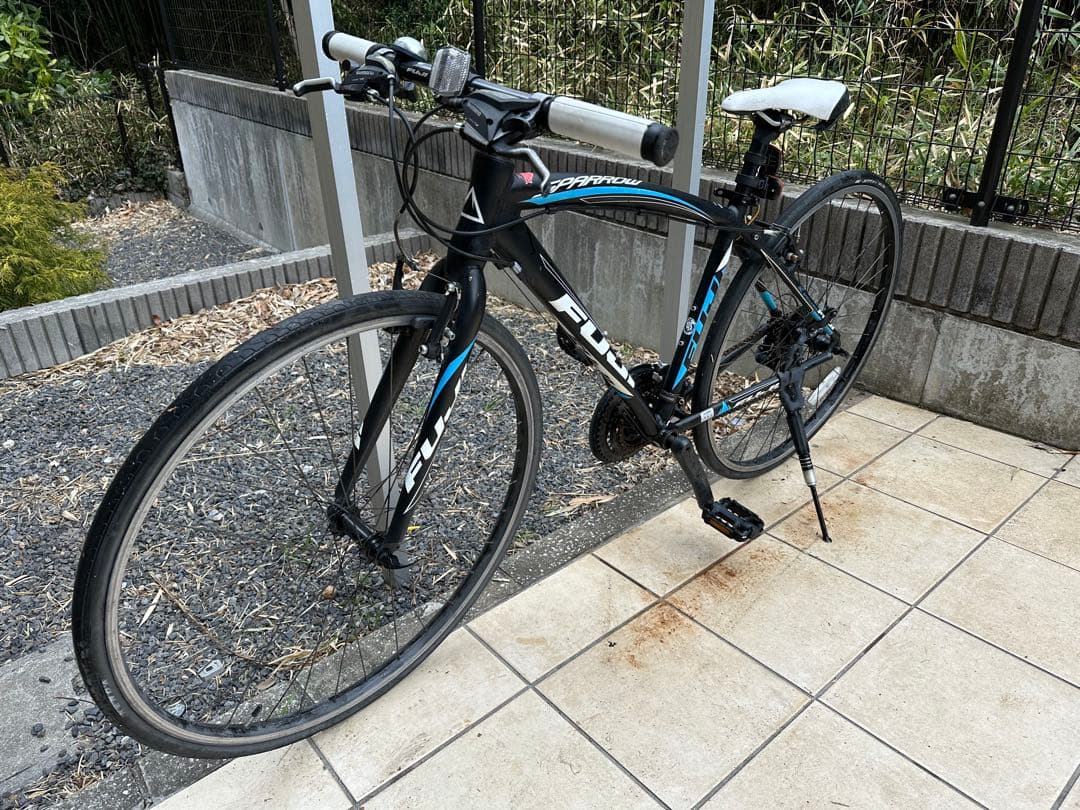 FUJI SPARROW クロスバイク　スタンド付き