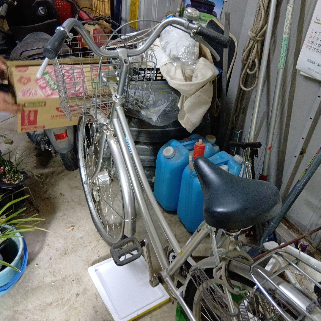 自転車（引き取り限定）（買い物に数回使用したのみ）