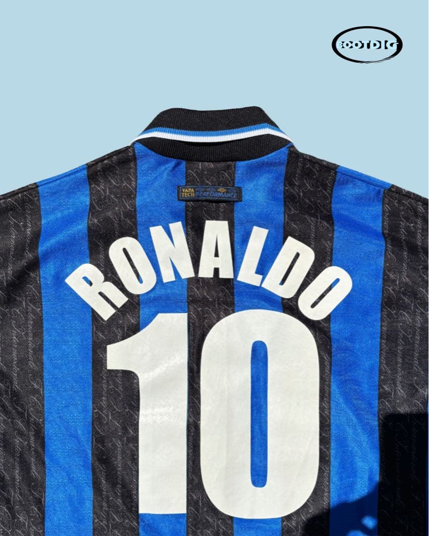 インテル・ミラノ ホームユニフォーム #10 ロナウド 90s アンブロ