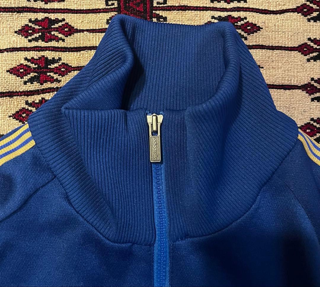 【レア/美品】adidas/西ドイツ製/トラックジャケット/デサント社/ジャージ
