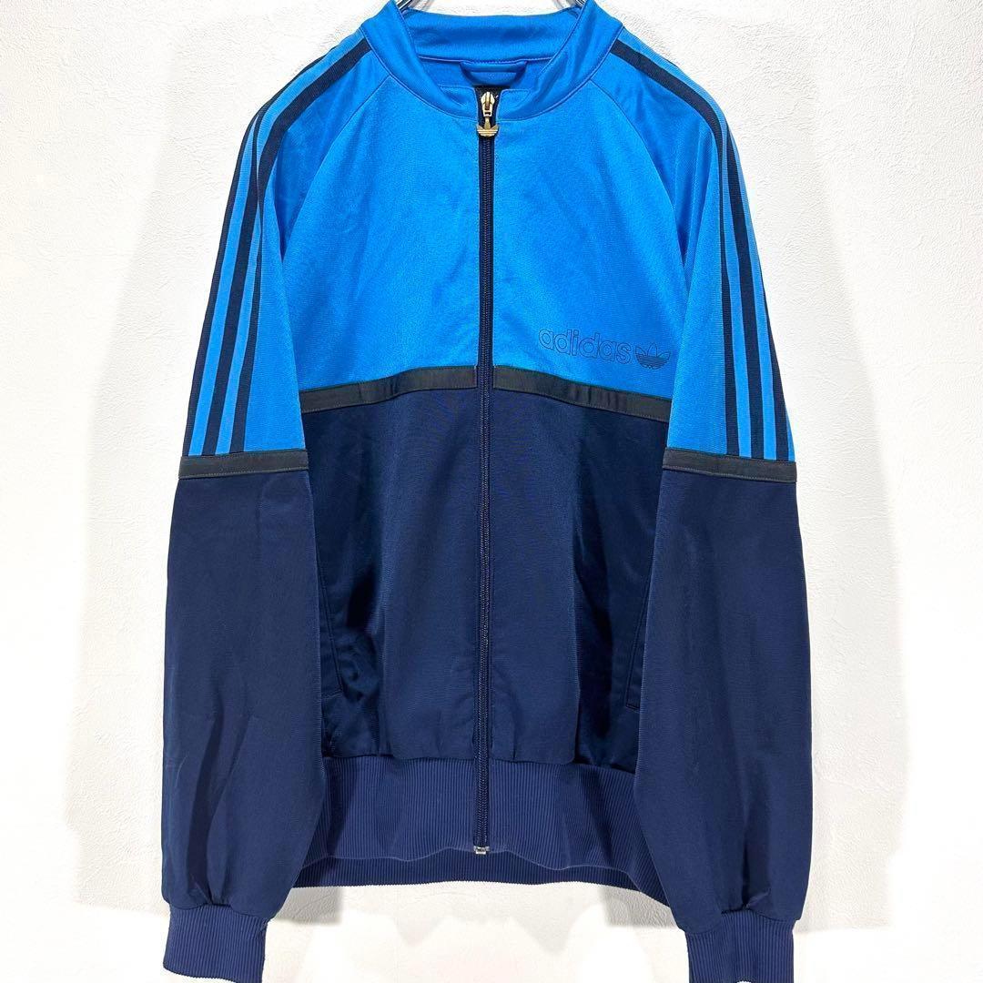 【美品】アディダスオリジナルス トラックジャケット バイカラー トレフォイル
