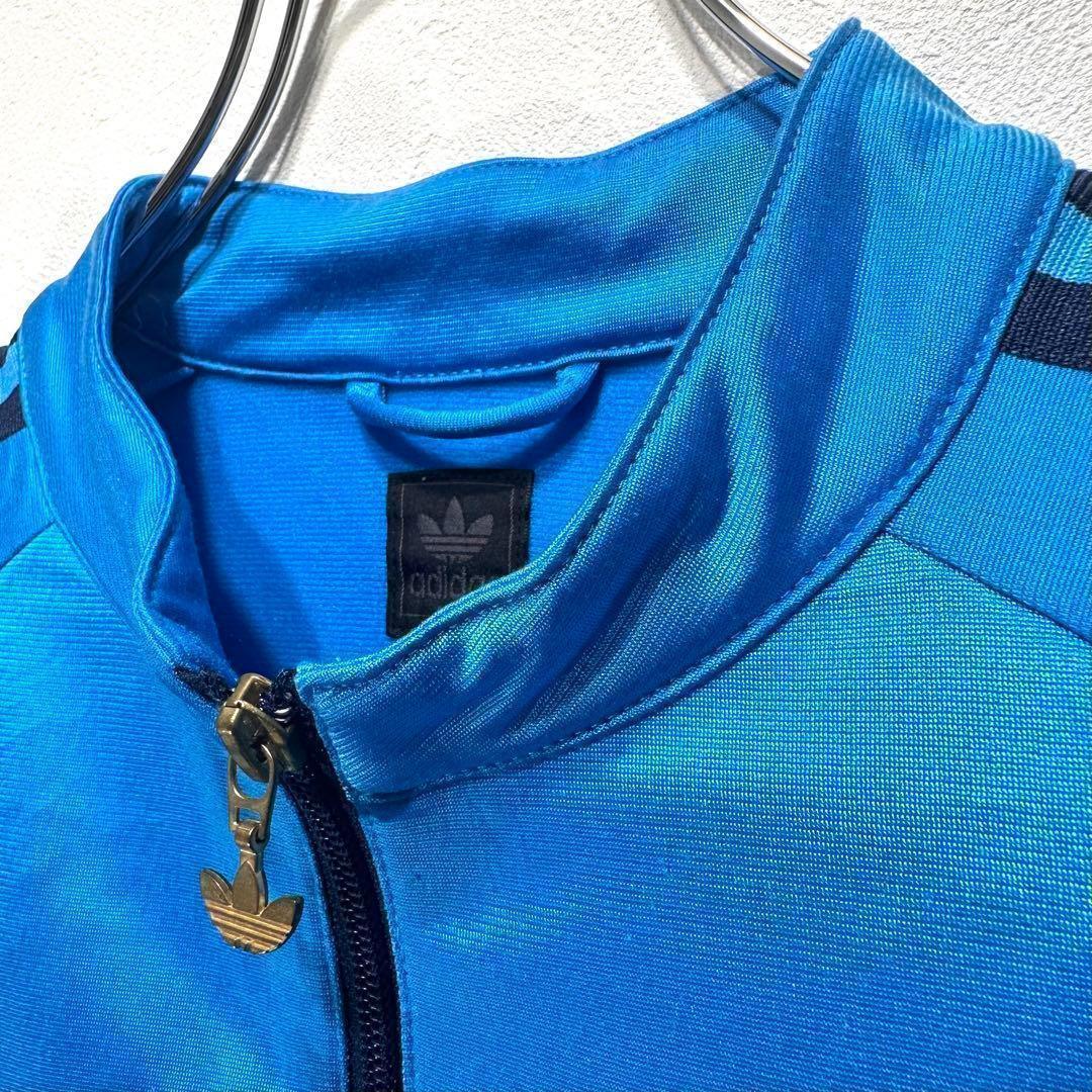 【美品】アディダスオリジナルス トラックジャケット バイカラー トレフォイル