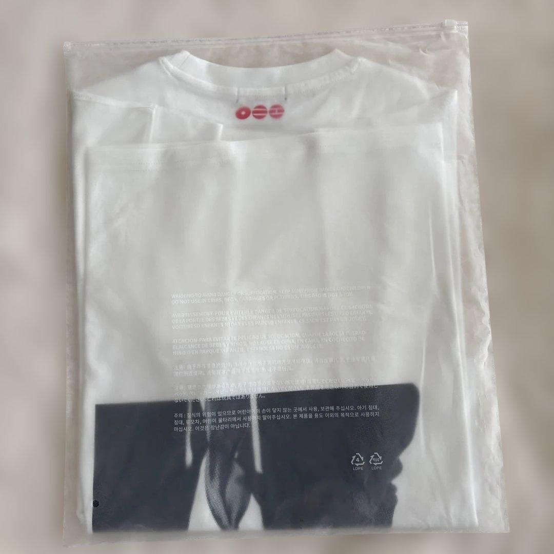 BTS JIMIN ホワイト Tシャツ Lサイズ