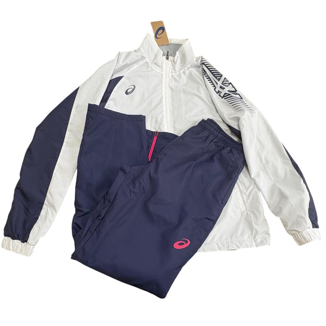 asics アシックス　ウィンドブレーカーセットアップ　XL タグ付き未使用
