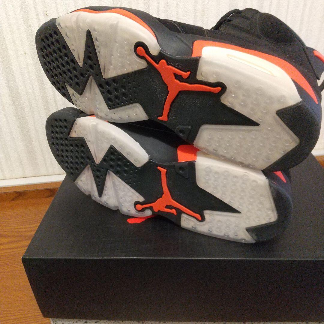 【新品】Nike Air Jordan 6 Black/Infrared