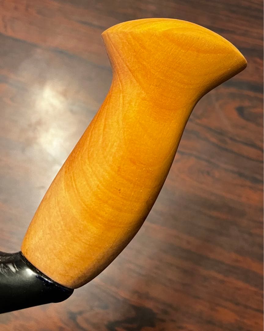 ウッド ガングリップ　銀杏　木製グリップ