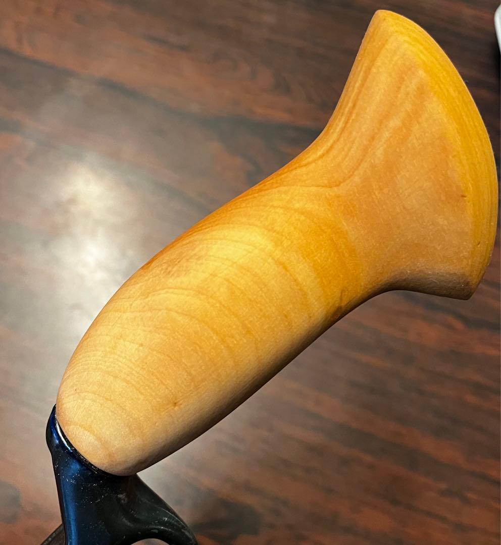 ウッド ガングリップ　銀杏　木製グリップ