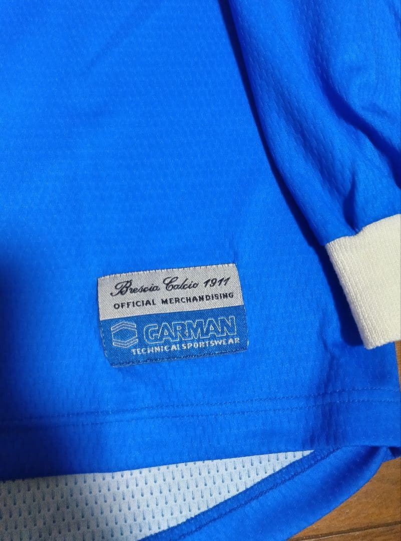 01-02 ブレシア　ホーム　長袖　バッジョ　美品　正規品　当時物