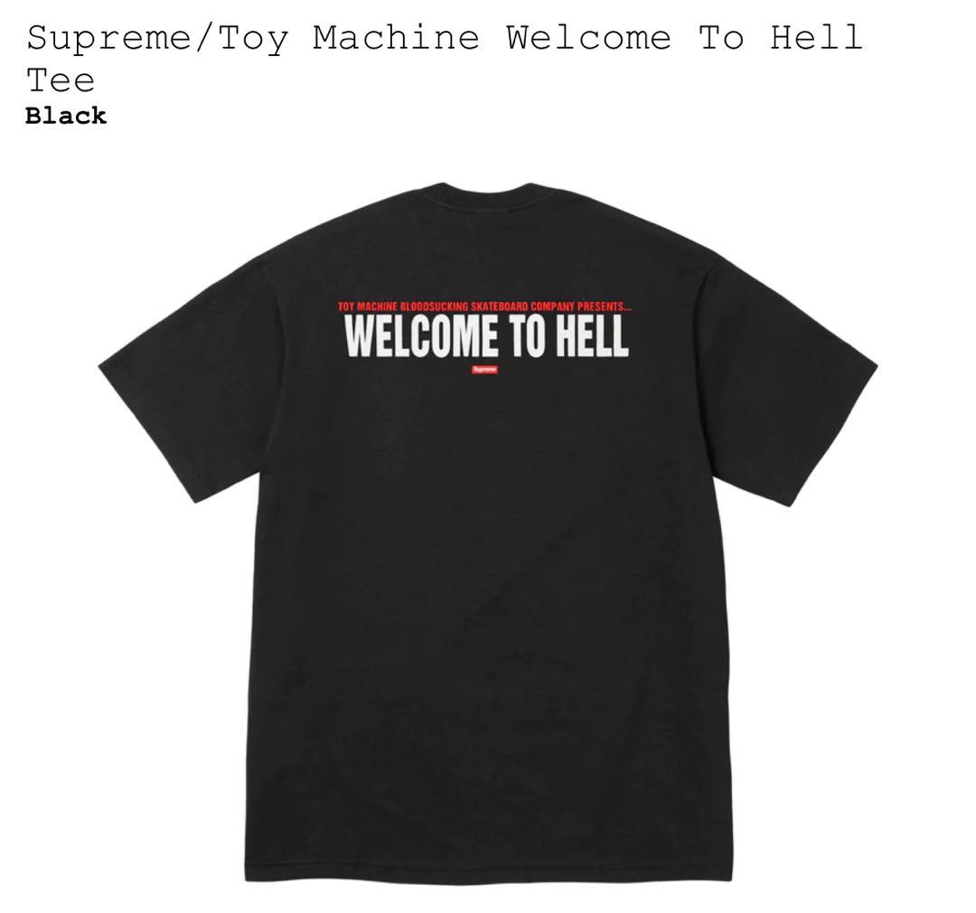 supreme Toy Machine Black Ｍ