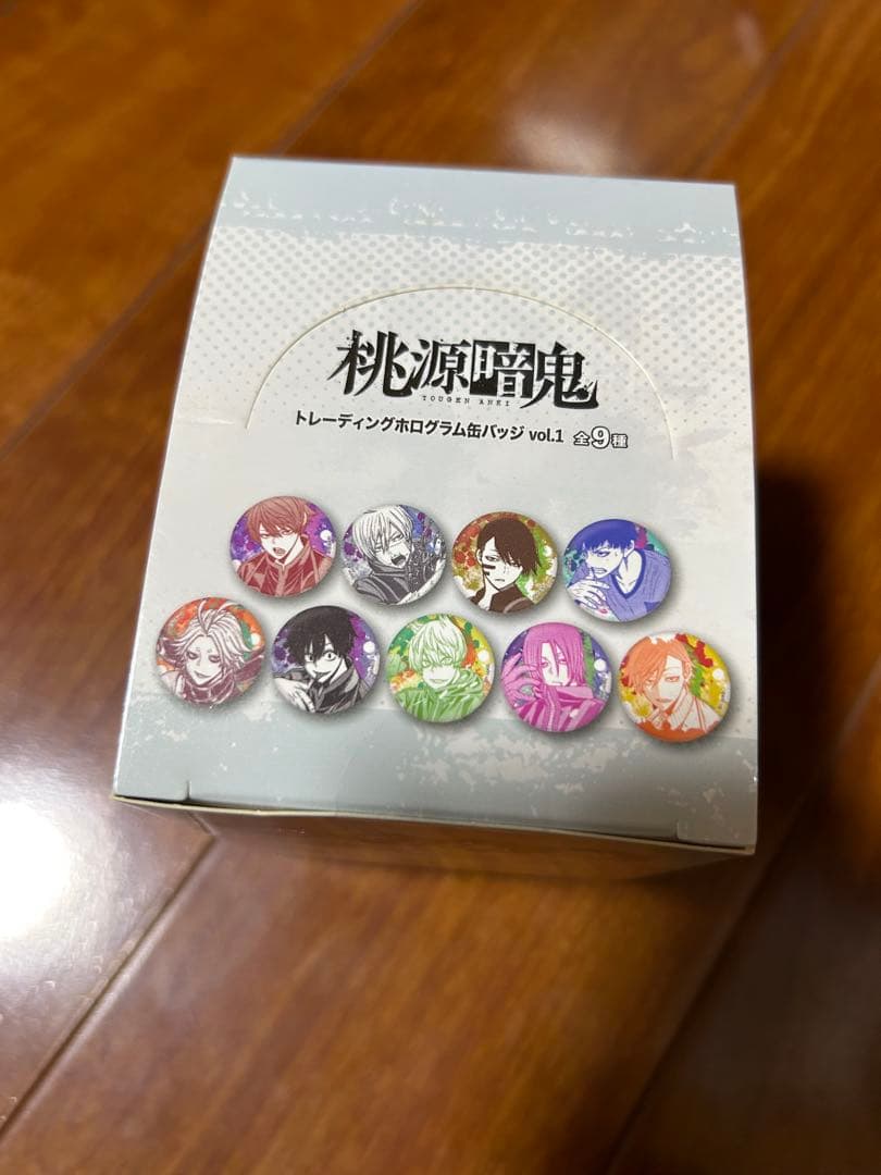 桃源暗鬼 マズル トレーディングホログラム缶バッジ vol.1 無陀野 淀川