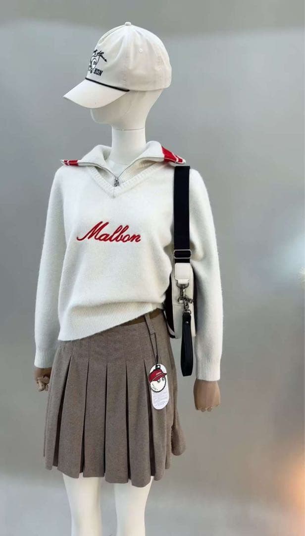 マルボンmalbonゴルフレディースセーター　トップス