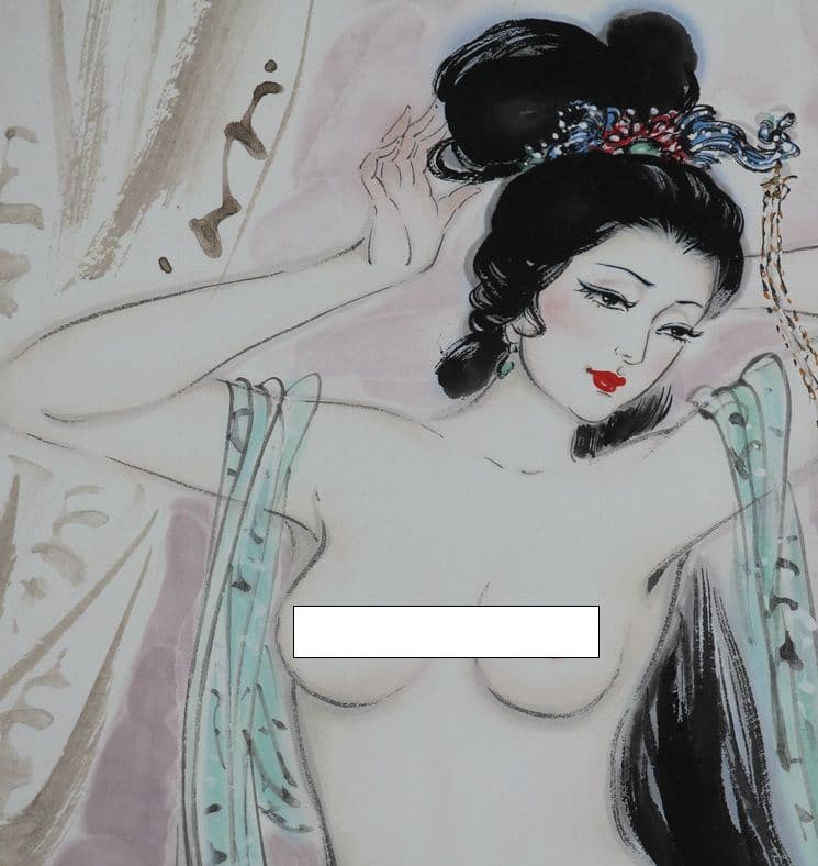 上質水墨画、楊貴妃、書斎、装飾品
