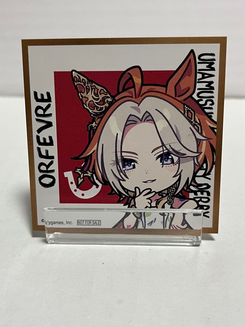 ウマ娘ペインタースタイル オルフェーヴル アクスタ タペストリー 特典シート