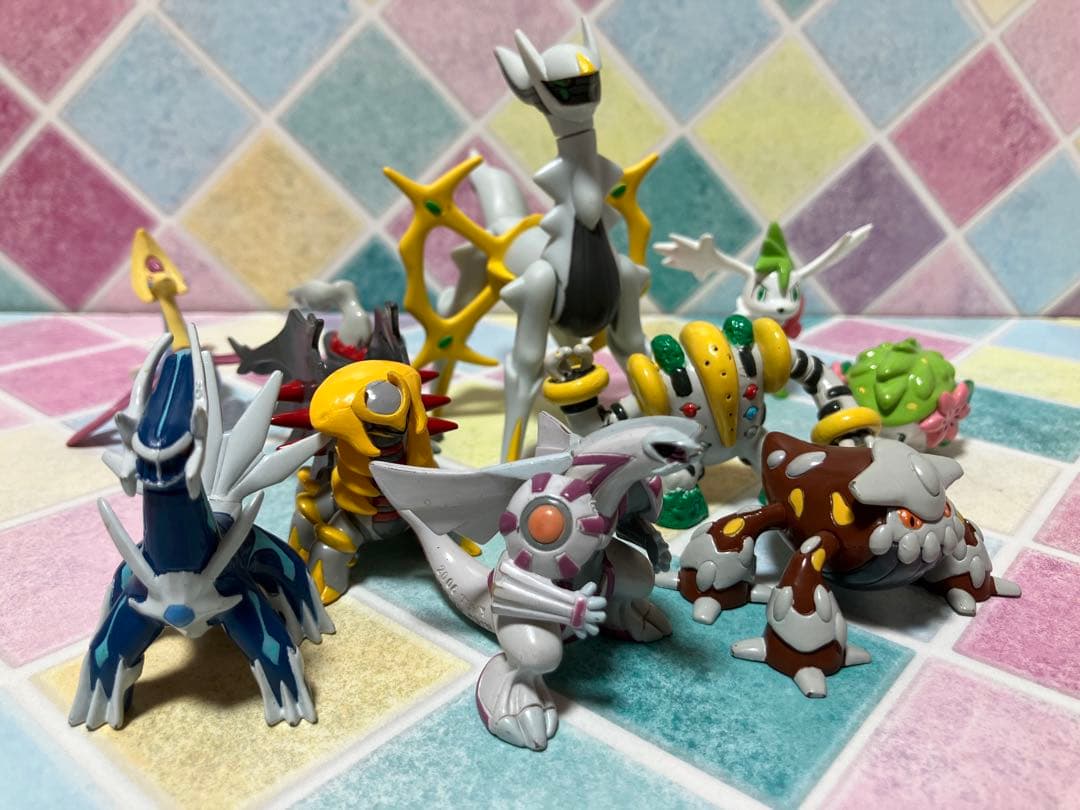 ポケモンモンコレ　フィギュアNo.1297（シンオウ地方伝説ポケモンセット）