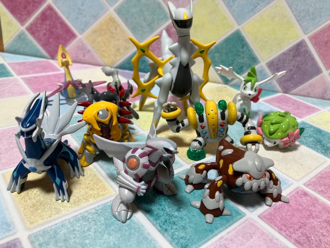 ポケモンモンコレ　フィギュアNo.1297（シンオウ地方伝説ポケモンセット）