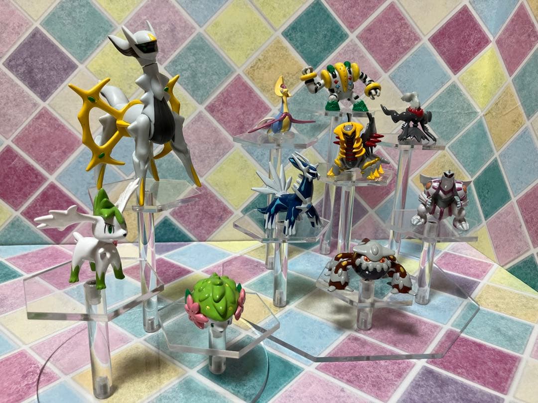 ポケモンモンコレ　フィギュアNo.1297（シンオウ地方伝説ポケモンセット）