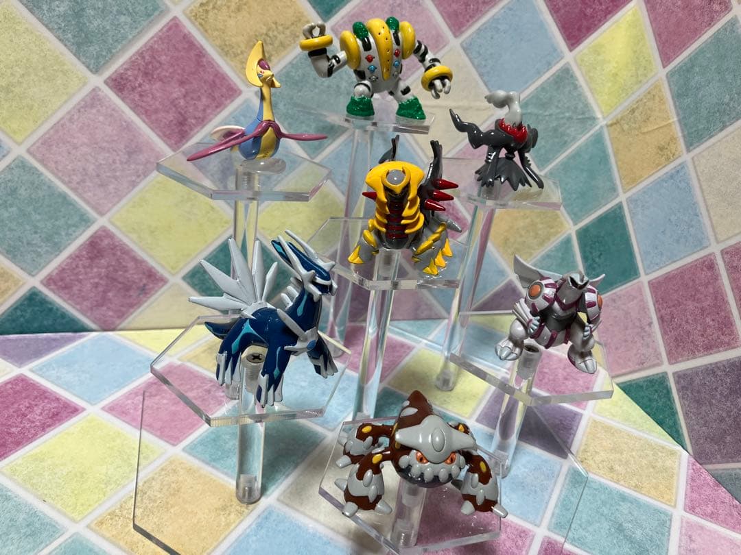 ポケモンモンコレ　フィギュアNo.1297（シンオウ地方伝説ポケモンセット）