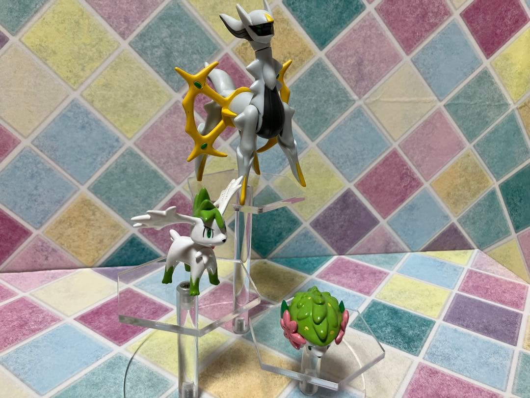 ポケモンモンコレ　フィギュアNo.1297（シンオウ地方伝説ポケモンセット）