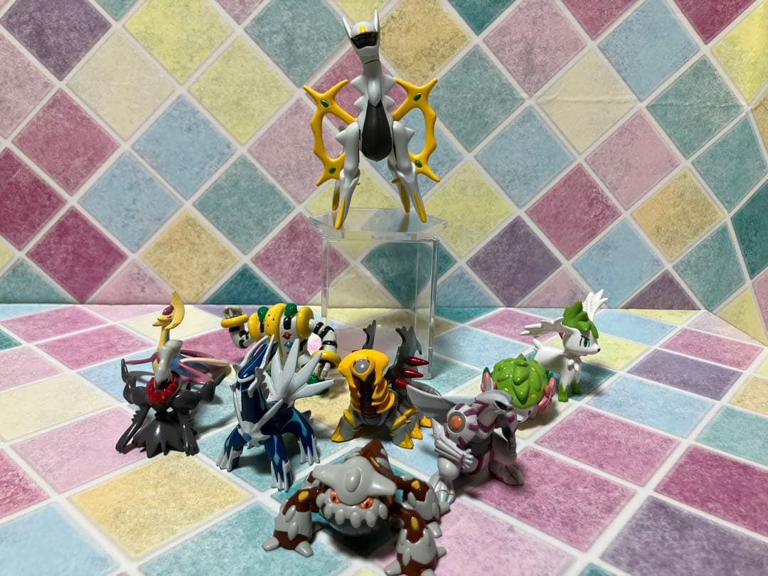 ポケモンモンコレ　フィギュアNo.1297（シンオウ地方伝説ポケモンセット）