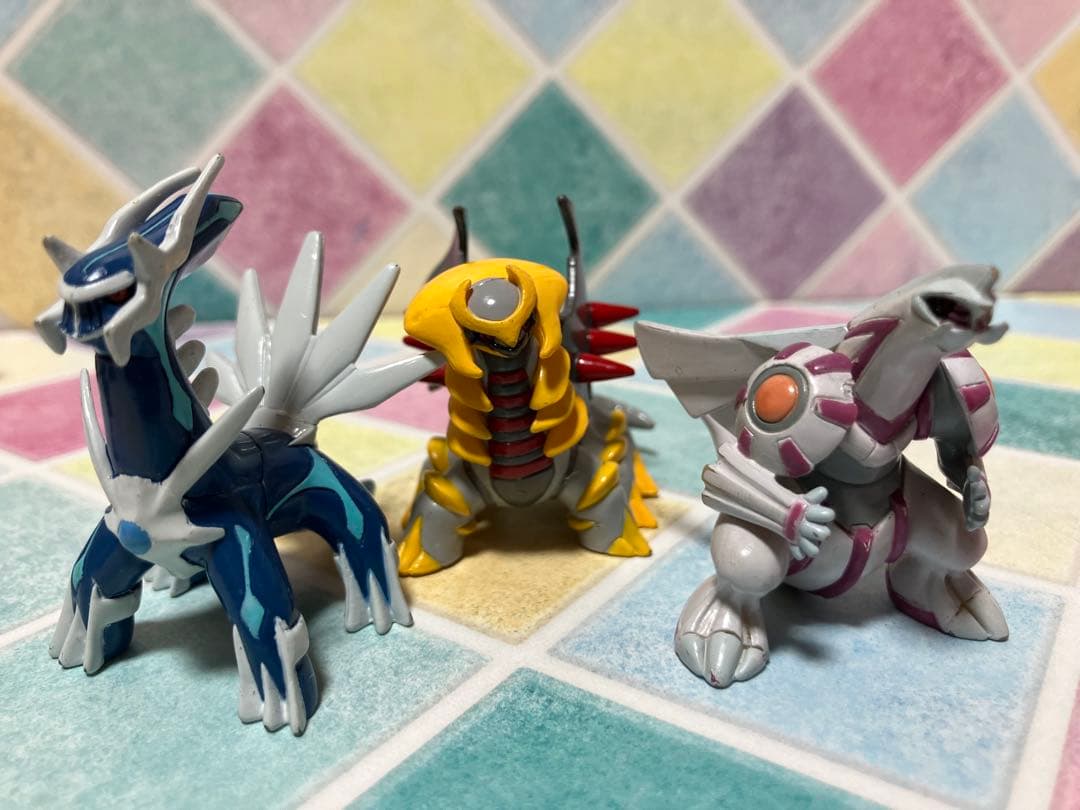 ポケモンモンコレ　フィギュアNo.1297（シンオウ地方伝説ポケモンセット）