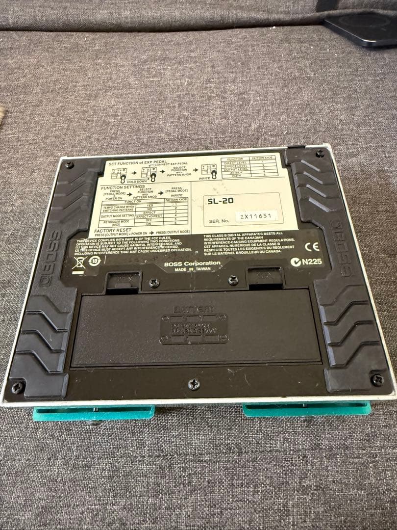 BOSS SL-20 Slicer 完全動作品 美品 スライサー エフェクター