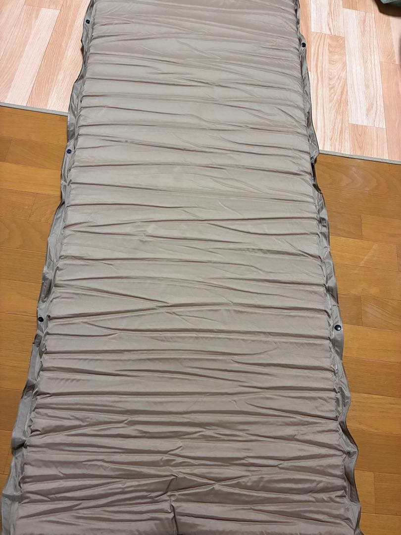 【美品】クイックキャンプ 車中泊マット ２枚セットシングル インフレータブル