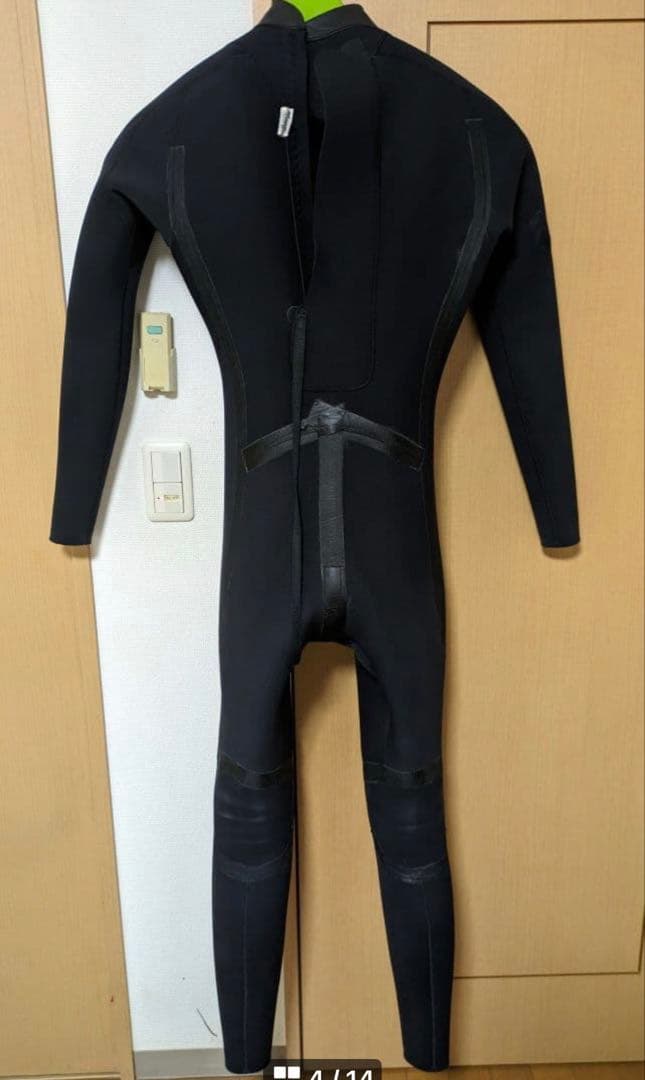 RASH 3.5mm XL ラバー フルスーツ CLASSICタイプ