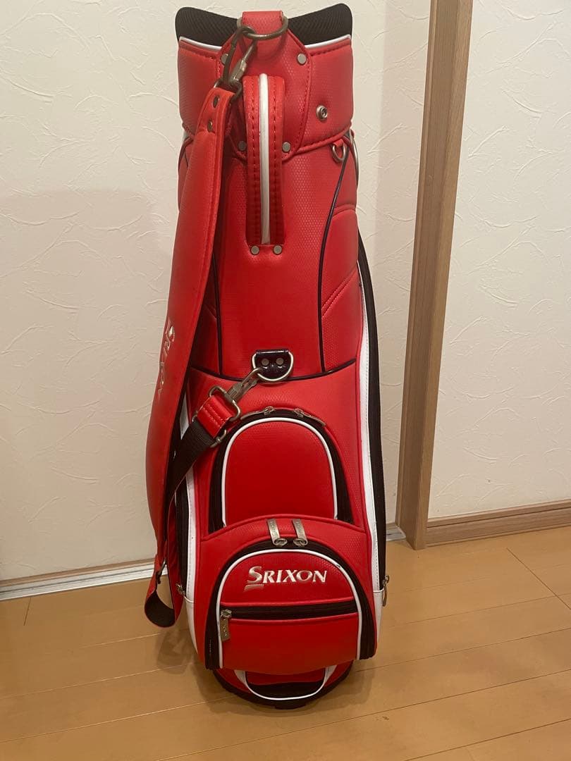 Srixon 赤 キャディバッグ